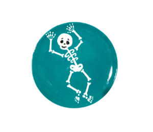 Crest View Hills Jumping Skeleton Plate