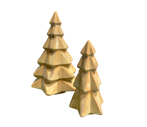 Crest View Hills Rustic Glaze Faceted Trees