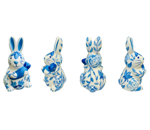 Crest View Hills Chinoiserie Bunny