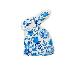 Crest View Hills Chinoiserie Bunny Plate