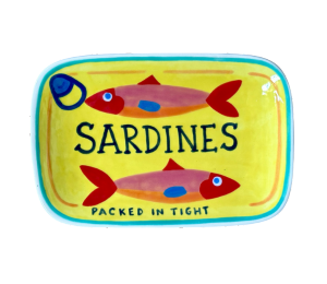 Crest View Hills Sardines Appetizer Plate