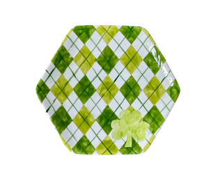 Crest View Hills Irish Argyle Plate